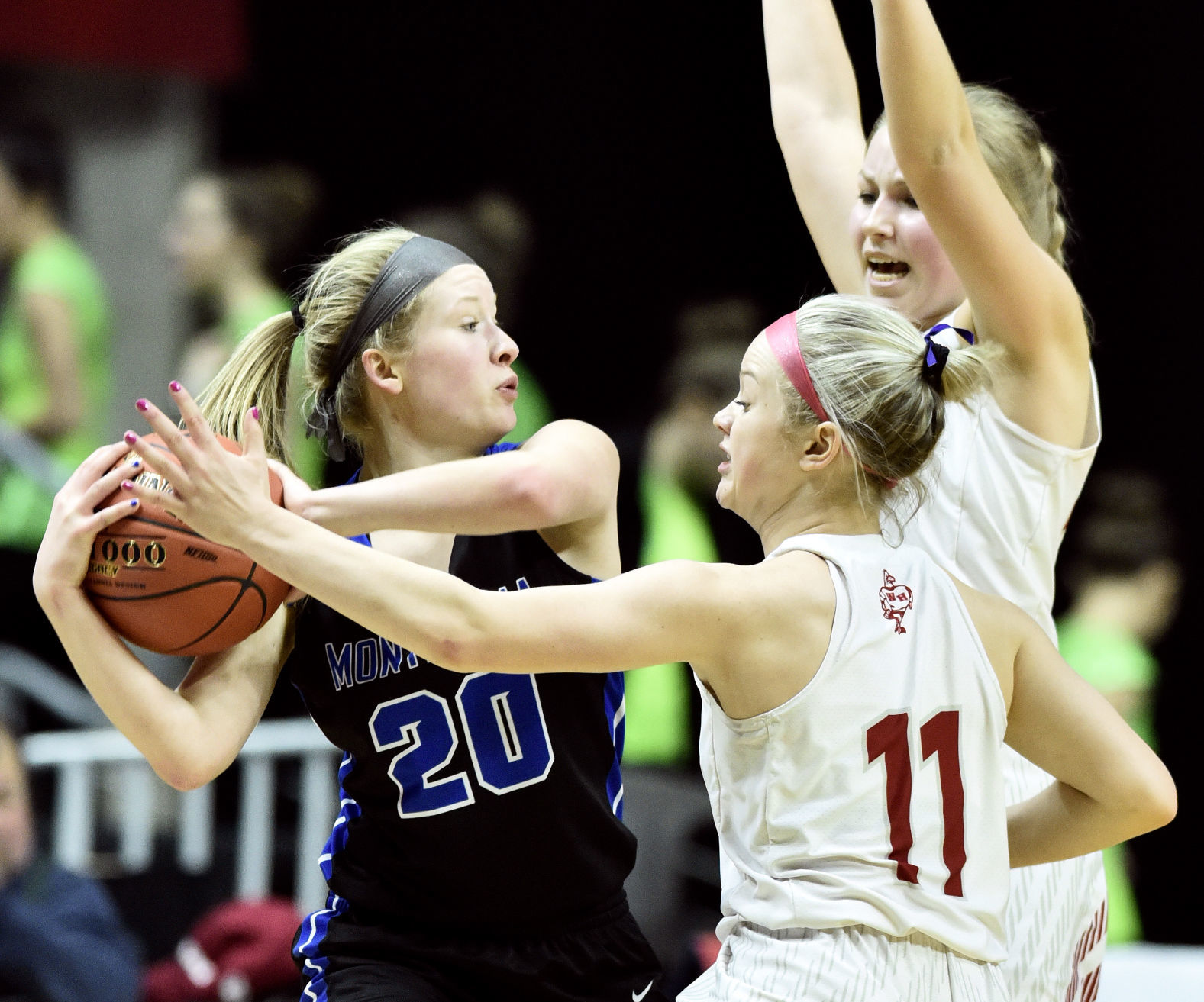West Hancock vs Montezuma girls state basketball